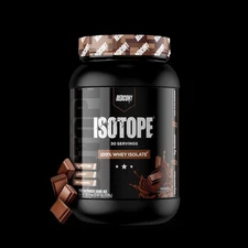 REDCON1 Isotope 100% Whey Isolate Chocolate - Keto Friendly Whey Protein Powder