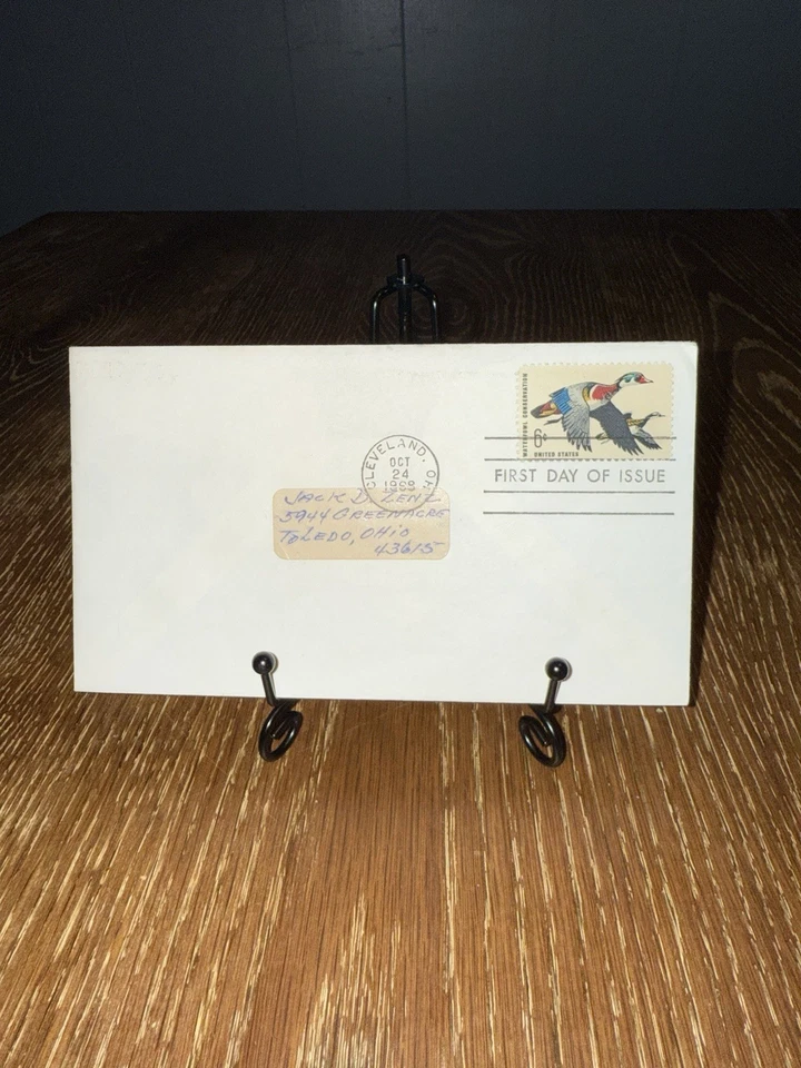 1968 Waterfowl Conservation 6¢ Wood Ducks First Day Cover FDC Scott #1362 - Image 4 of 4