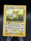 Italian Raichu 14/102 Holo Rare Base Set Pokemon Card WOTC Vintage