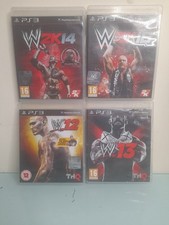 Ps3 Wwe Games Bundle WW12 WW13 W2k14 W2k16 All With Manuals Excellent Condition