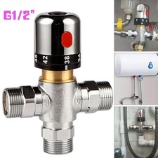 Thermostatic Mixing Valve 15mm Hot Cold Water Blending Mixer Valve For Bathroom