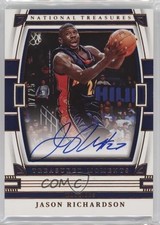2022 National Treasures Treasured Moments Bronze 7/25 Jason Richardson Auto 0q3g