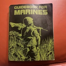 Vintage USMC Guidebook for Marines Fourteenth Revised Edition 1984~Quantico, VA
