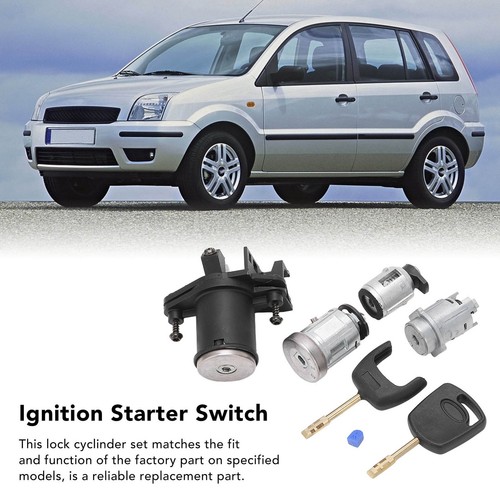 ♤ Ignition Starter Switch Door Lock Cyclinder Set 2S61 2050 BM For - Picture 4 of 22