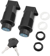 Lock Set with 2 Keys for Motorcycle Hard Saddlebags