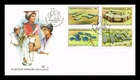 Dr Jim Stamps Bophuthatswana FDC Tertiary Education Places 4v 1987 Monarch Size