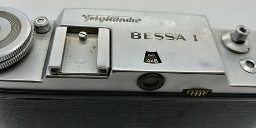 Cámara telémetro/carpeta vintage Voigtlander BESSA I 6x9 hecha en Alemania - Imagen 11 de 12