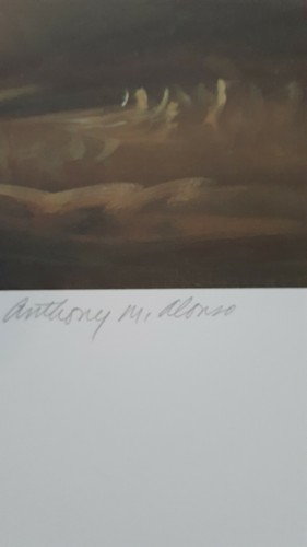 Anthony Alonso "MAN O' WAR" 1917-1947 Limited Edition S/N Ed. 450 22.5" x 28" - Picture 7 of 9
