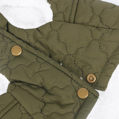 Winter Extra Warm Dog Vest Fleece Jacket Padded Coat Waterproof Apparel Clothes - Picture 9 of 16