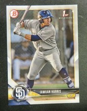 2018 Bowman Prospect 1st card, San Diego Padres - JAWUAN HARRIS #BD-85