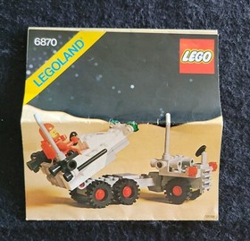 Vintage 1981 LEGO 6870 Space Probe Launcher 100% Complete Instructions