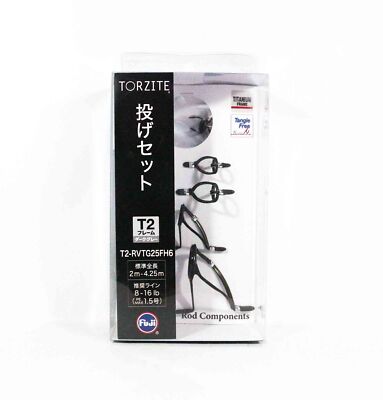 Fuji T-RVTG Size 25FH6 Rod Guide Torzite Titanium Frame
