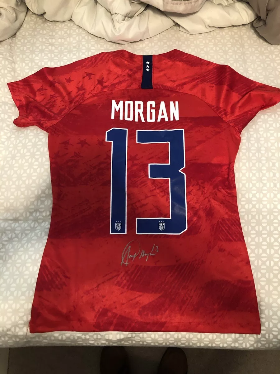 morgan signed jersey