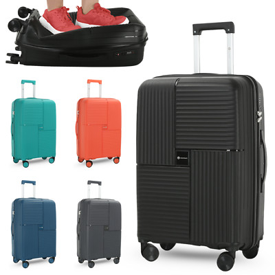 Koffer Unzerstörbar Reisekoffer Rollkoffer Handgepäck Hartschalen Trolley M