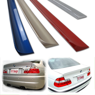 passend für BMW 3er E46, 1998- 07  Stil SPOILER Lackiert Lack 303 Cosmos Schwarz
