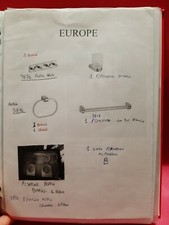 accessori bagno INDA modello EUROPE NUOVI