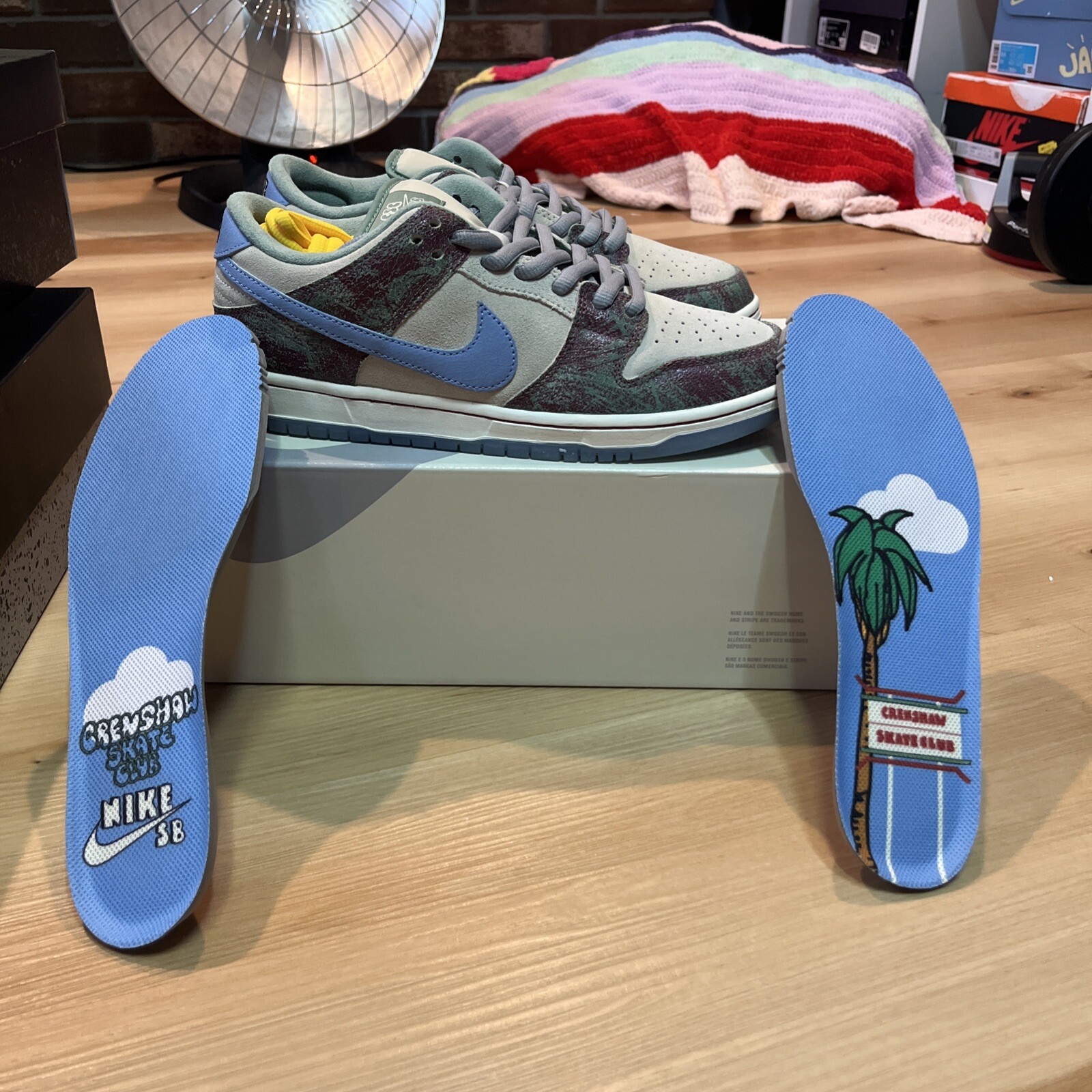 Nike Sb Dunk Low Pro Crenshaw Skate Club Size 8.5 Men’s