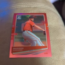 2020 Panini Donruss Optic Retail Pink Prizm Madison Bumgarner #134