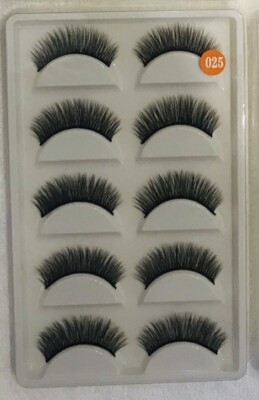 5 Paar Strip Lashes