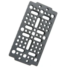 NICEYRIG Camera Cheese Plate Baseplate 1/4" for Blackmagic URSA Mini Railblocks