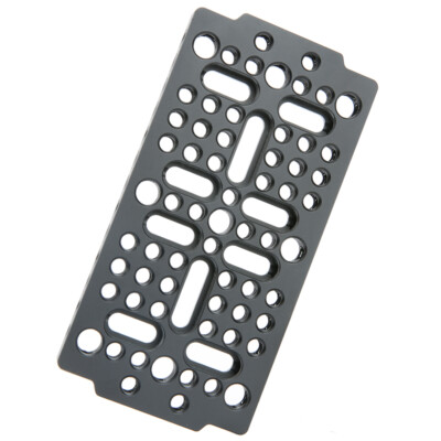 NICEYRIG Camera Cheese Plate Baseplate 1/4'' for Blackmagic URSA Mini Railblocks