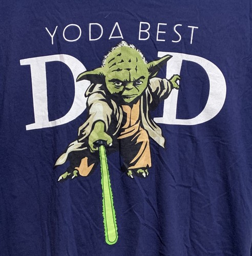 T-Shirt 3XL Star Wars "Yoda Best Dad" T-Shirt - Bild 1 von 2
