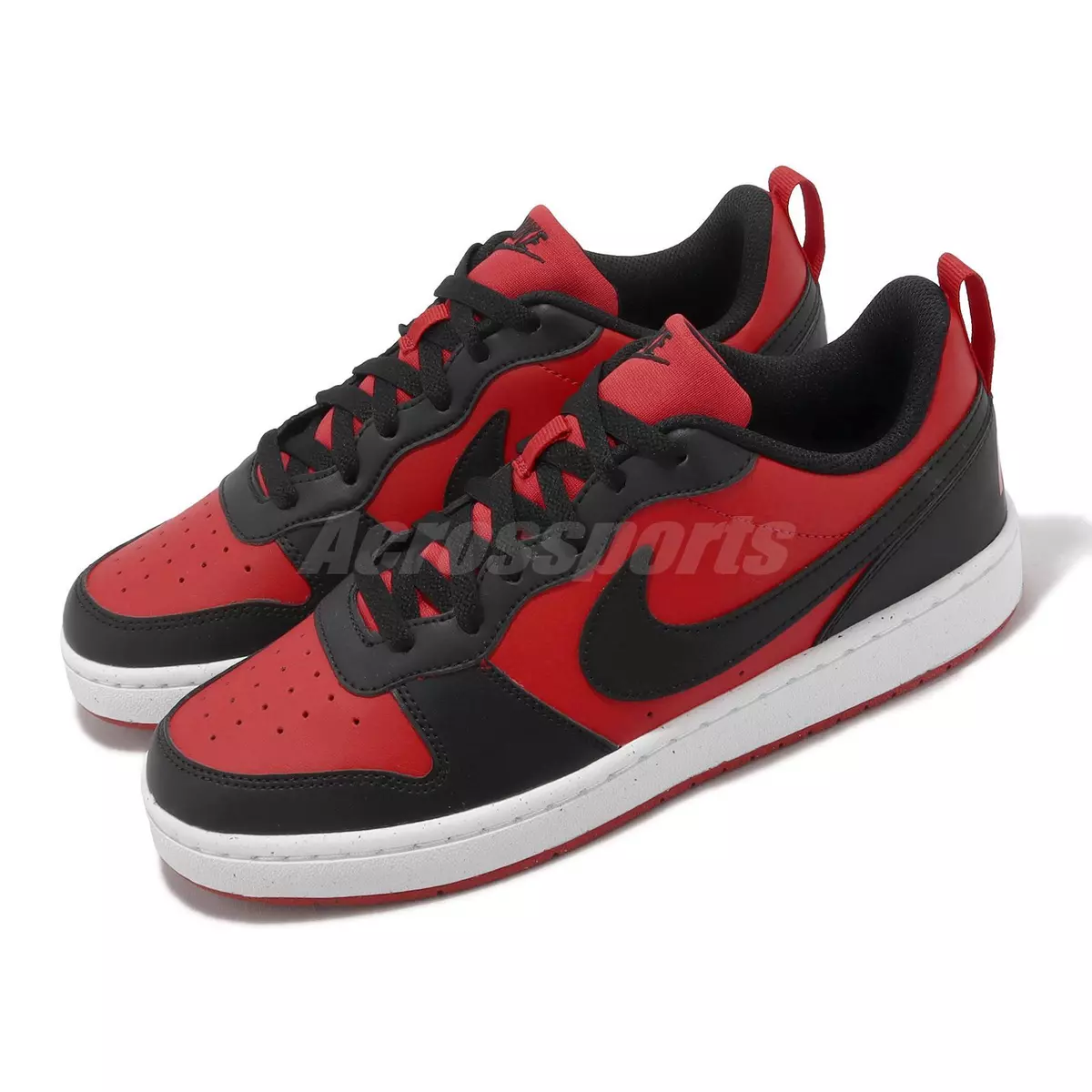 Nike SB Kids Court Borough Mid 2 White, Red, & Black Shoes