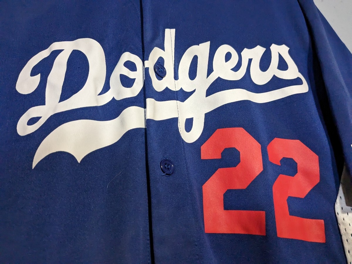 Los Angeles Dodgers Jersey Clayton Kershaw #22 Men's XL Blue
