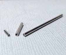 Body Jewelry Replacement Parts - 10pk Internally Threaded Steel Straight Barbell