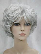 7 colors Fashion Full wigs Women Natural Curly Hair Charm ladies short wigs