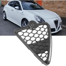 Griglia radiatore anteriore per Alfa Romeo Giulietta 940 2010-2022 look carbonio