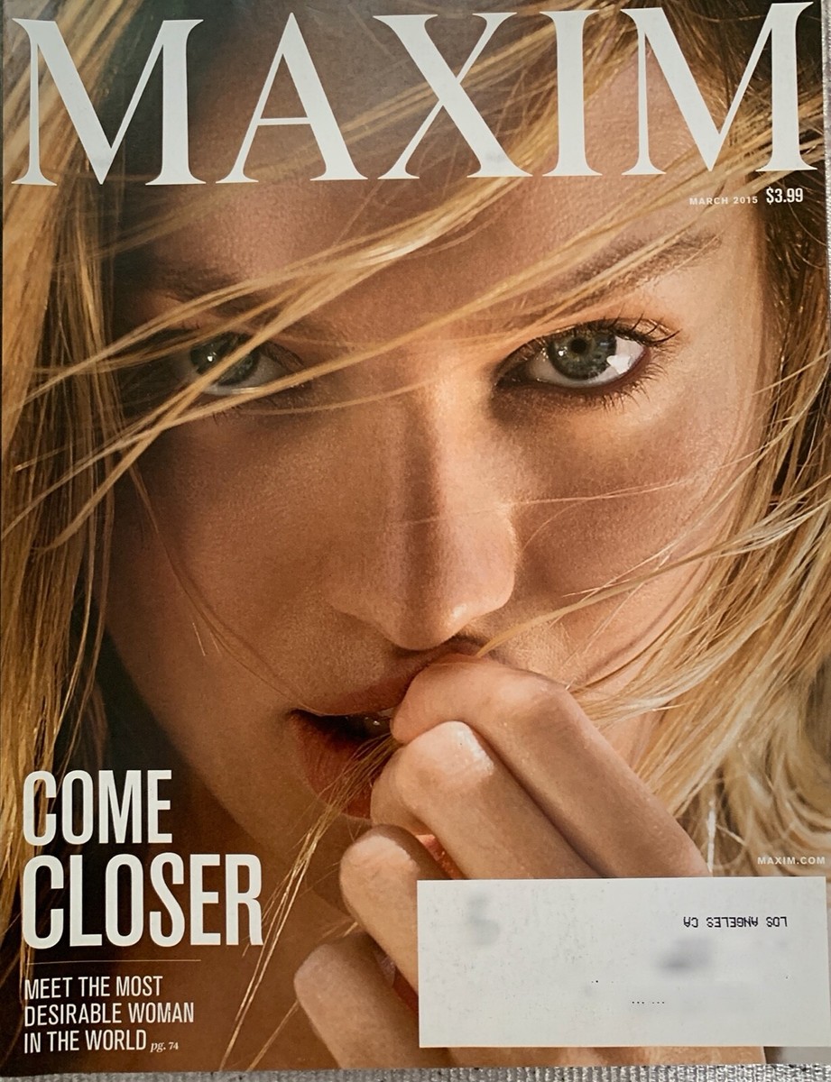 MAXIM Magazine March 2015 - Candice Swanepool, Bianca Santos
