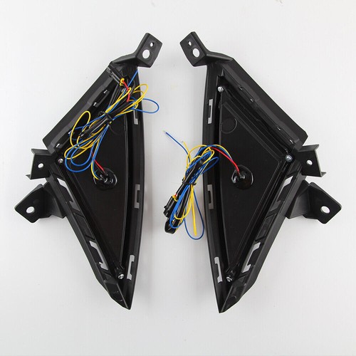 3 Color LED DRL Daytime Running Light Fog Lamp w/ Turn For Hyundai Elantra 2021+ - Picture 5 of 10