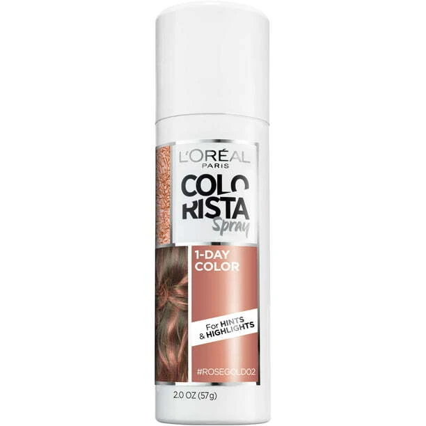 Spray de color temporal lavable para cabello Loreal Colorista 1 día 2 oz **ELIGE COLOR** Foto 2 de 4