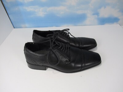Perry Ellis Portfolio Alex Black Dress Shoes Men display picture 3