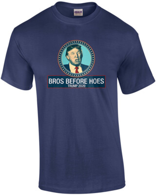Bros Before Hoes Trump 2020 Shirt
