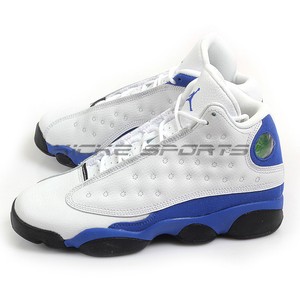 jordan 13 retro white hyper royal black