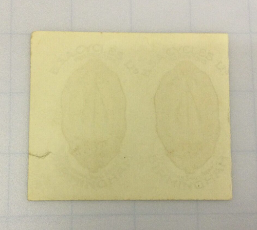 ADESIVI A COPPALE PER MOTO BSA ORIGINALI ANNI 30/40 CUP STICKERS - Imagen 2 de 3