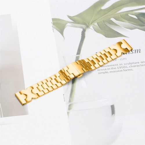 Luxus Edelstahl Uhrenarmband 22mm Schnellverschluss Smartwatch Armband Bracelet - Bild 31 von 61