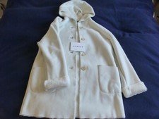 Super Offer Stunning 'collectable' Jaeger Polar Skin Ladies Hooded Coat – 14-16