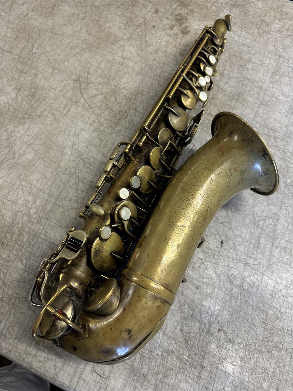 Very old Grinnell brother Wolverine Alto Saxophone BODY only! Parts Arts & Craft