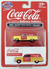 HO Scale '53 Ford Courier Sedan Delivery Wagon - Coca-Cola - Mini Metals #30502