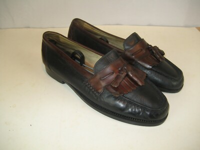 Mens Dockers Kiltie Tassel Black/Brown Leather (Brazil) 2  display picture 1