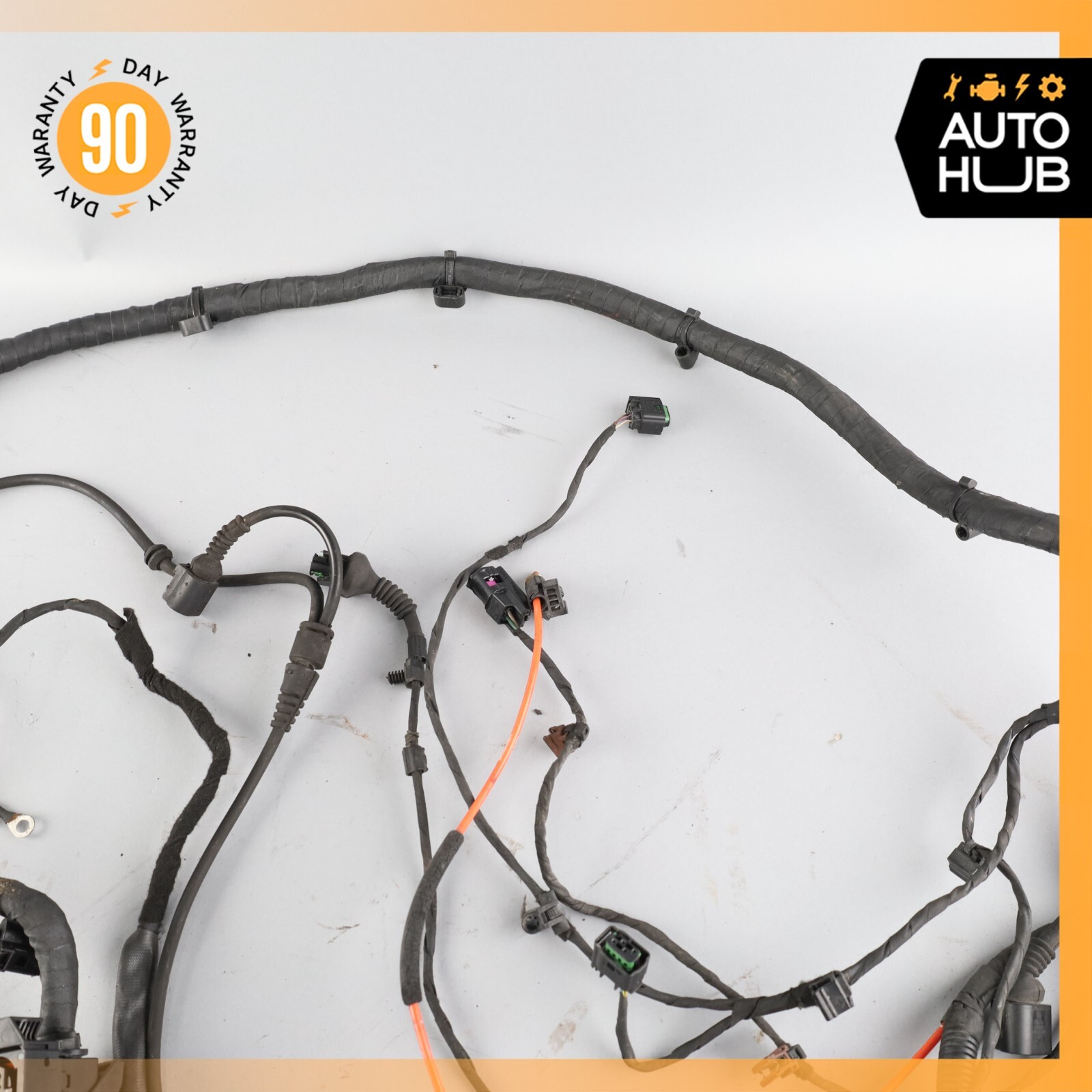 Bentley Continental Flying Spur Engine Motor Left Side Wiring Harness Cut 58k