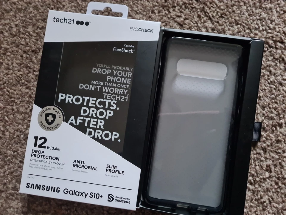 Tech21 Evo Gel Phone Case Silicone Cover for Samsung Galaxy Apple iPhone Huawei - Image 3 of 4