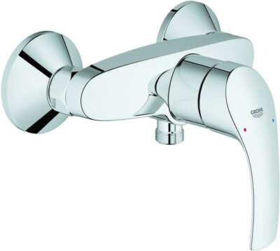 GROHE EH-Brausebatterie EUROSMART NEU 33555 Wandmontage eigensicher chrom