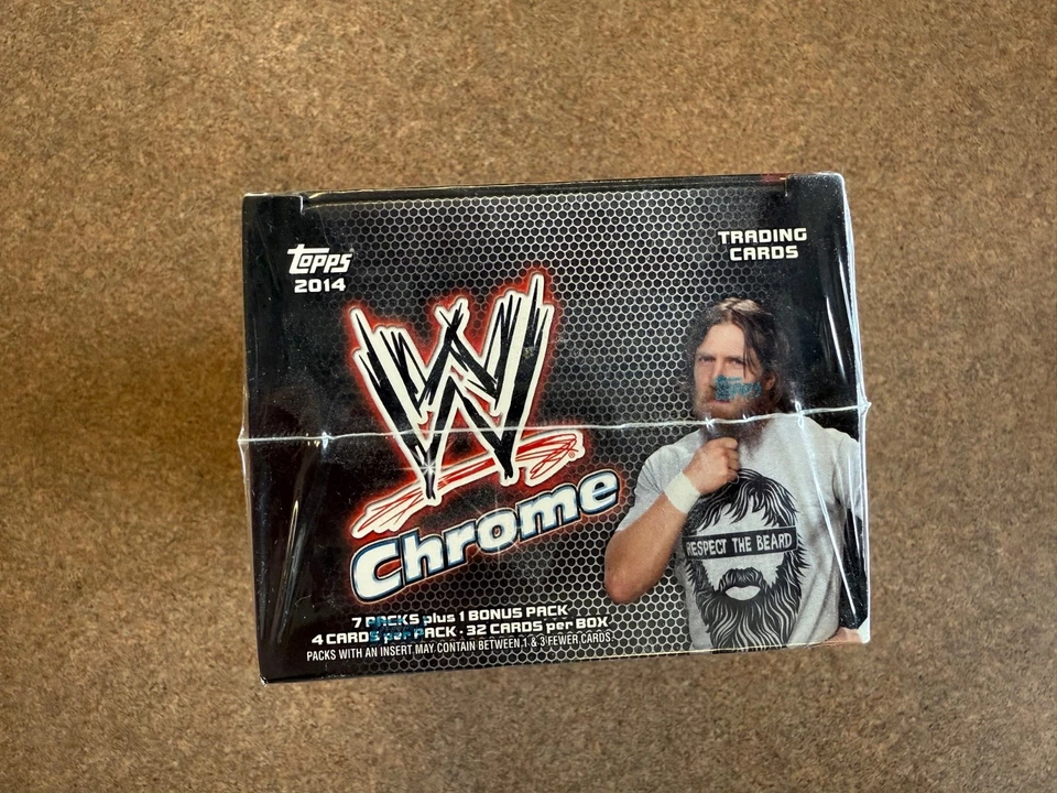 2014 WWE WWF Topps Chrome  WWE Wrestling 2014 Sealed Blaster Box - Image 3 of 4