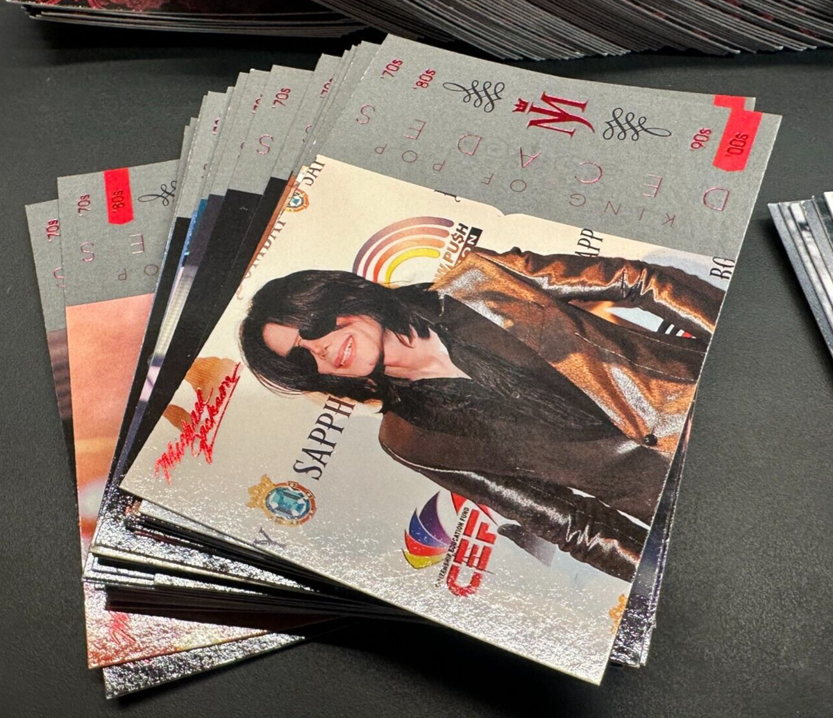 Michael Jackson 2011 Panini Complete 190 Trading Card Set