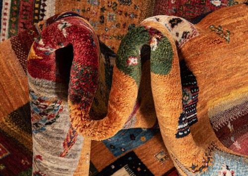 Loribaft Handgeknüpfter Perserteppich 238x177 cm-Nomadic,Orient,Carpet,Rug - Picture 11 of 12