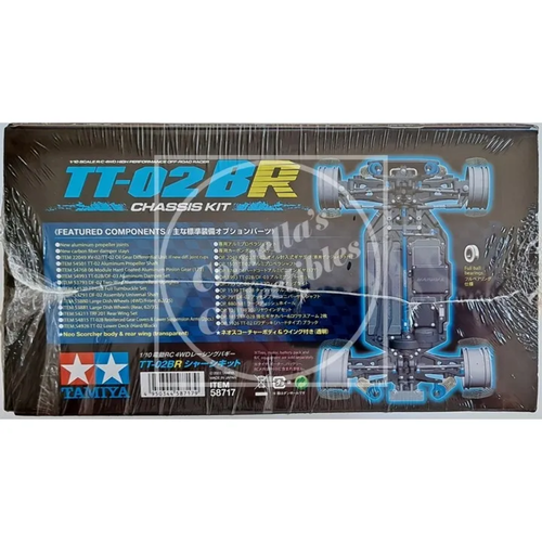 Kit Châssis RC Tamiya TT-02BR 1:10 - Voiture Télécommandée Tout-terrain à Monter